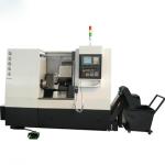 Buy cheap Automatic Lathe Machine Turkey TCK6350 Cnc Lathe y Axis MT6 Spindle Taper from wholesalers