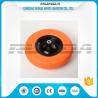 Buy cheap Diamond Pattern PU Foam Wheel 90mm Hub Length 150kg Load For Wheelbarrows from wholesalers