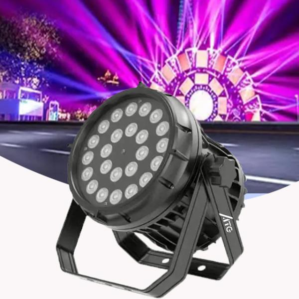 Buy cheap Full Color 6In1 Plastic LED PAR Light 7500K For Outdoor Stage Lighting from wholesalers