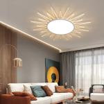 Modern Living Room Acrylic Ceiling Lights Minimalist Creative Loft Sun Ceiling