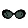 Buy cheap AS102 Womens Round Acetate Frame Sunglasses 100% UV Protection from wholesalers