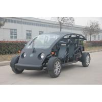 Buy cheap Black 4 Person Custom Electric Golf Cart Utility Vehicle 40KM/H Max Speed product