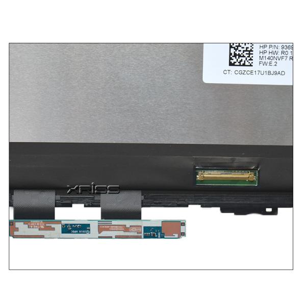 14.0'' Laptop LCD Touch Screen Assembly 120Hz For Hp Elitebook 840 G5 M140NVF7 R0