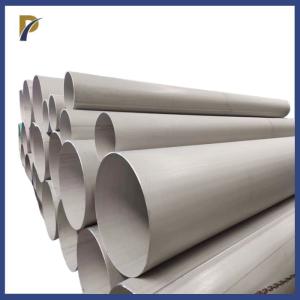 Wholesale Large Diameter Titanium Welded Pipe GR1/GR2 Titanium Pipe For Chemical Plant from china suppliers