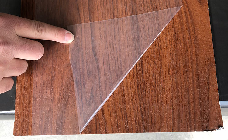 Transparent Furniture Surface Adhesive PE Protective Film For Hard Wood Floors