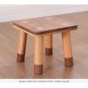 Buy cheap High Quality Modern Style Wooden Stools Cute Animal Shape Small Chair Solid Wood Household Fashion Shoe Stools from wholesalers