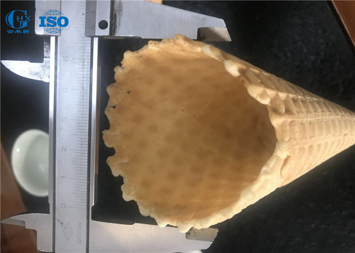 Big Capacity Ice Cream Cone Baking Machine Production Line 1 Year Warranty
