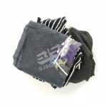 100% cotton t shirt rag workshop cleaning cloth color mixed cotton t shirt rags