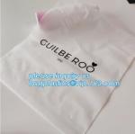 CPE Slider Zipper Bags Frosted Poly For Swimwear Clothes Packaging