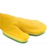 Buy cheap Sponge Scouring Pad Latex Cleaning Gloves For Dish Washing Yellow Color from wholesalers