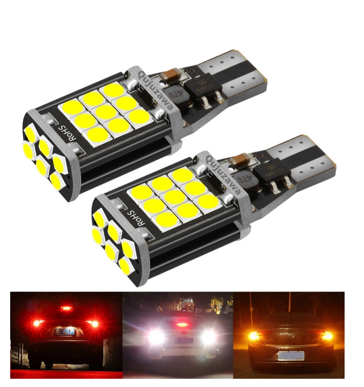 OEM Luz 1157 T15 Automotive LED Turn Signals 3030 1156 Bulb License Plate Brake Light Festoon 12v