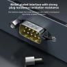 Buy cheap Waterproof DB9 Connector D Sub 9 Pin to Screw Terminal Blocks RS 232 485 Serial Adapter Panel Mount from wholesalers