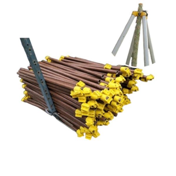 Buy cheap UV Resistant Plant Support Stakes Fiberglass Agriculture Garden Tree Support Pipe from wholesalers