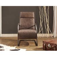 Buy cheap Super Soft Leather Leisure Chair Shakable Tilt Back High Density Sponge product