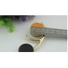 Buy cheap Purse hardware metal multi-colorful decorative gold metal clip lock with nickel free from wholesalers