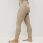 New Beige Women's Full Seat Riding Breeches Quick Dry Four Way Stretch Riding