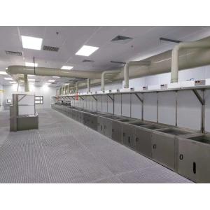 Buy cheap 250KW Semiconductor Cleaning Machine 40KHZ - 80KHZ Ultrasonic Cleaning Line from wholesalers