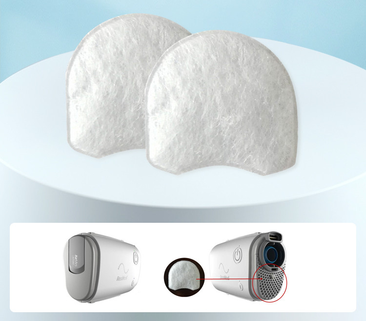 100% Natural Cotton Resmed Airsense 10 Filters , S9 / S10 Resmed Cpap Filters
