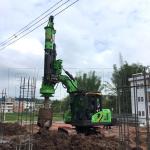 7ton W3300mm Hydraulic Rotary Piling Rig for foundation