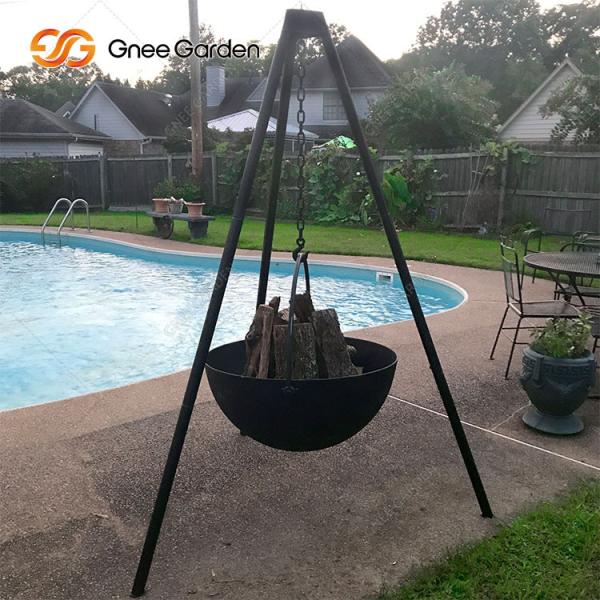 Buy cheap Outdoor Corten Steel Hemisphere Fire Pit 1000mm For Outdoor Camping from wholesalers
