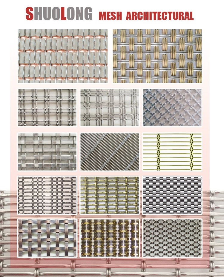 Custom Designed Stainless Steel Metal Fabric Mesh For Large Scale Facade Cladding In Urban Commercial Buildings