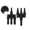 Buy cheap MC4 Photovoltaic Solar PV Cable 3 Branch Panel Connector 22A Copper from wholesalers
