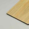 Buy cheap Yellow Hickory Aesthetic Wooden Aluminum Composite Panel 3mm Acp Sheet Facade from wholesalers