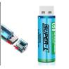 Buy cheap 1000mAh Lithium Ion Rechargeable Battery AA 1200 Times Cycle Life Eco - Friendly from wholesalers