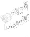 705-22-28310 Komatsu Gear Pump Trucks HD465 HD605 Weight: 4.592 kgs