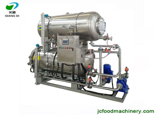 Buy cheap two open door type automatic sterilizer autoclave machine for pouches food from wholesalers