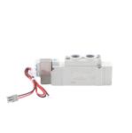 SY3420-6LZD-C8 SMC 3 Position Exhaust Center Pneumatic Solenoid Valve DC12V Port