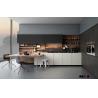 Buy cheap Melamine Lacquer Contemporary Flat Panel Modern Modular Kitchen Cabinets from wholesalers