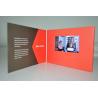 Buy cheap MP3 / WAV Format LCD Video Greeting Card , Video In Print Brochure from wholesalers