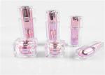 Buy cheap Empty Plastic Cosmetic Cream Jars ISO9001 Hot Stamping OEM With Screw Cap from wholesalers