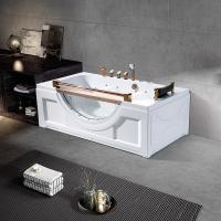 Buy cheap Freestanding Jacuzzi Hydromassage Bathtub 1 Person Eco Friendly Material product