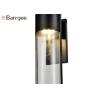 Buy cheap Modern Liaison Large Bracketed Hotel Outdoor Sconce Lighting Glass Wall Sconce In Black from wholesalers