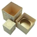 Candle paper gift box