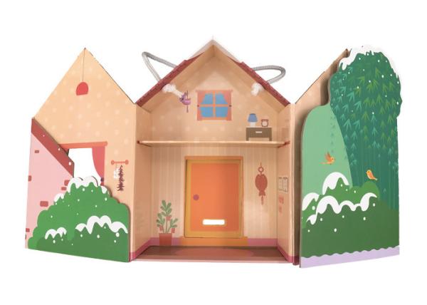 Buy cheap Romantic Paper Gift Packaging Box / Cardboard House Shaped Gift Box from wholesalers