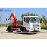Buy cheap Dongfeng 6 Wheels Hook Lift Truck Detachable Garbage Truck 12cbm/12m3 4*2 from wholesalers