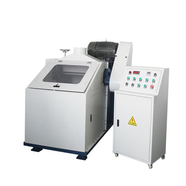 Buy cheap Luggage Accessories Metal Zipper Flat Polishing Machine With Dust Collector Centrifugal Disc from wholesalers