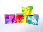 Hot Foil Stamping Perfume Paper Packaging Box Tube for Women's Makeup