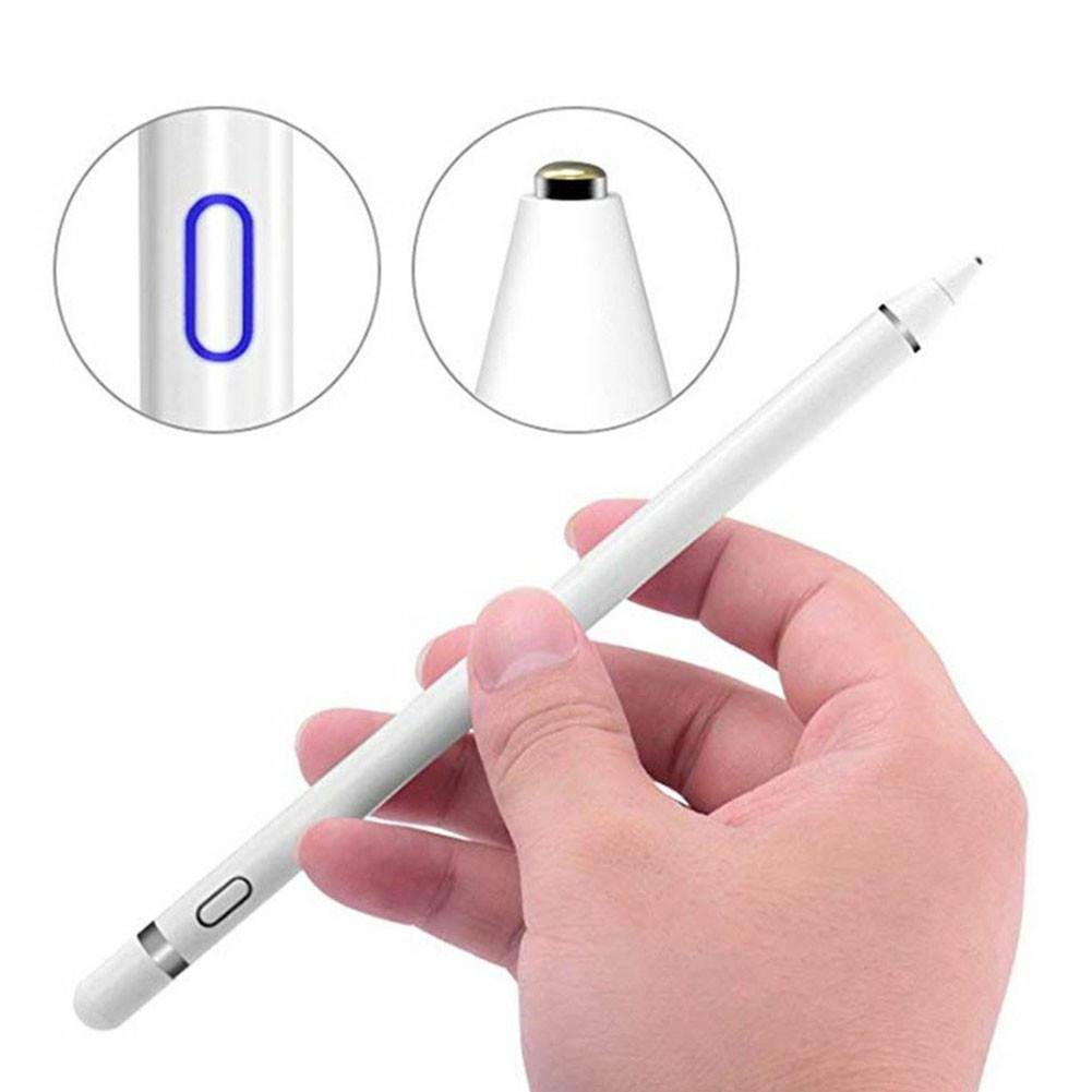 Universal Stylus Active Capacitive Pen Digital Battery Percentage Display 5V