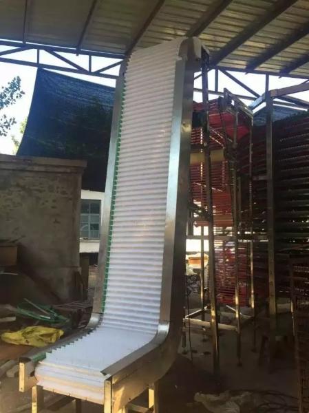 Buy cheap Customized Washing Detergent Powder Hygienic PU Belt Conveyor from wholesalers