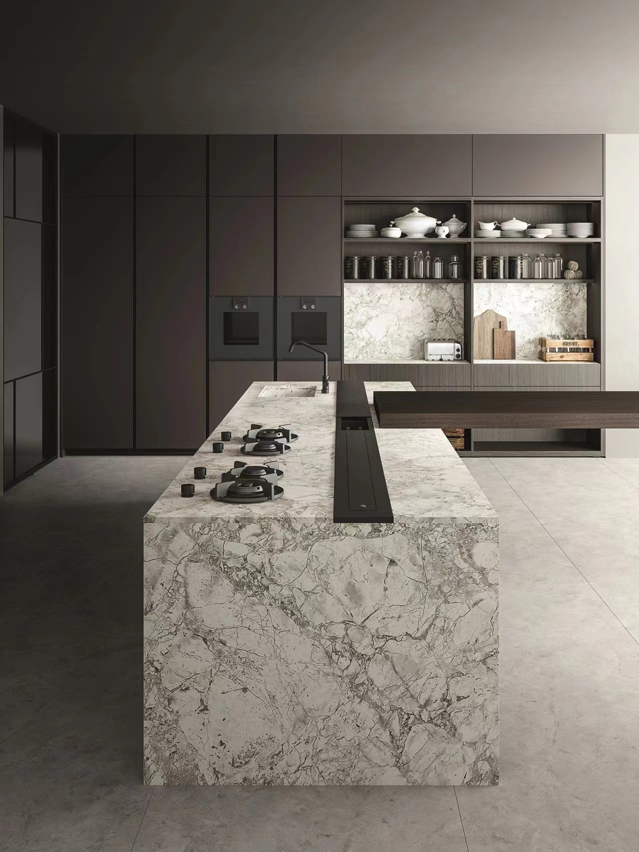 Wood Modular Kitchen Almirah Mudroom Cabinets Solutions