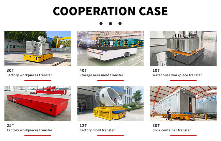 Fine Quality Mold Factory PU Wheels Trackless Transfer Carts