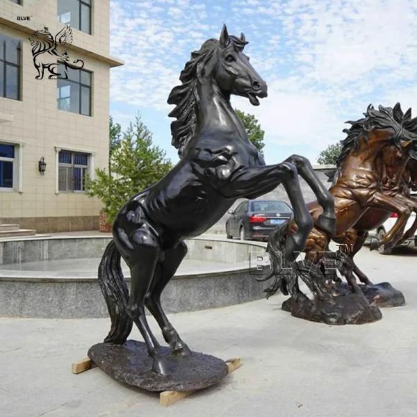Buy cheap Bronze Life Size Horse Sculptures Copper Metal Animal Large Garden Statues Custom Outdoor from wholesalers