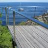 Buy cheap Stainless Steel Cable Wire Balustrade For Stairs / Balcony Railing from wholesalers