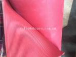Colorful thin rubber mat , Narrow Corrugated Rubber Floor Mat For Workshop
