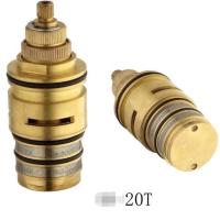 Buy cheap NBR Replacement Brass Thermostatic Valve Cartridge Quick Open product