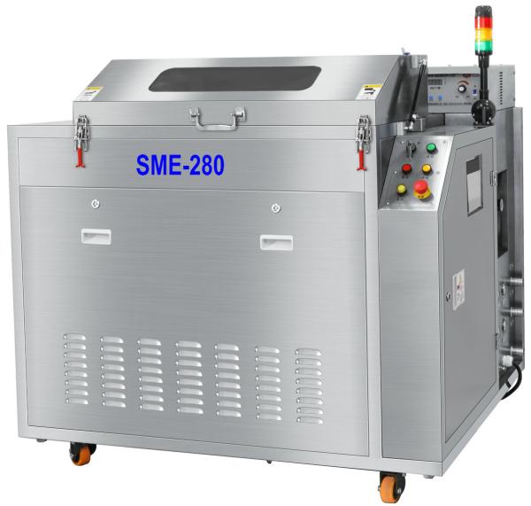 Quality Ultrasoinc and spray Squeegeeturning Cleaning Machine with CE mark for sale